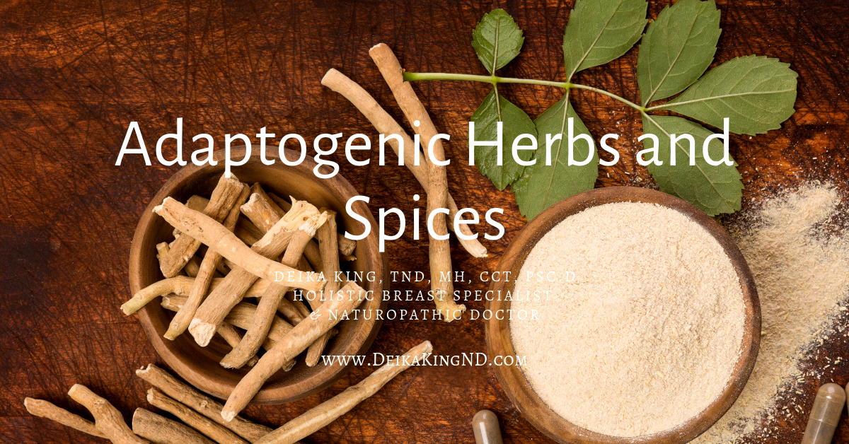 Adaptogenic Herbs and Spices