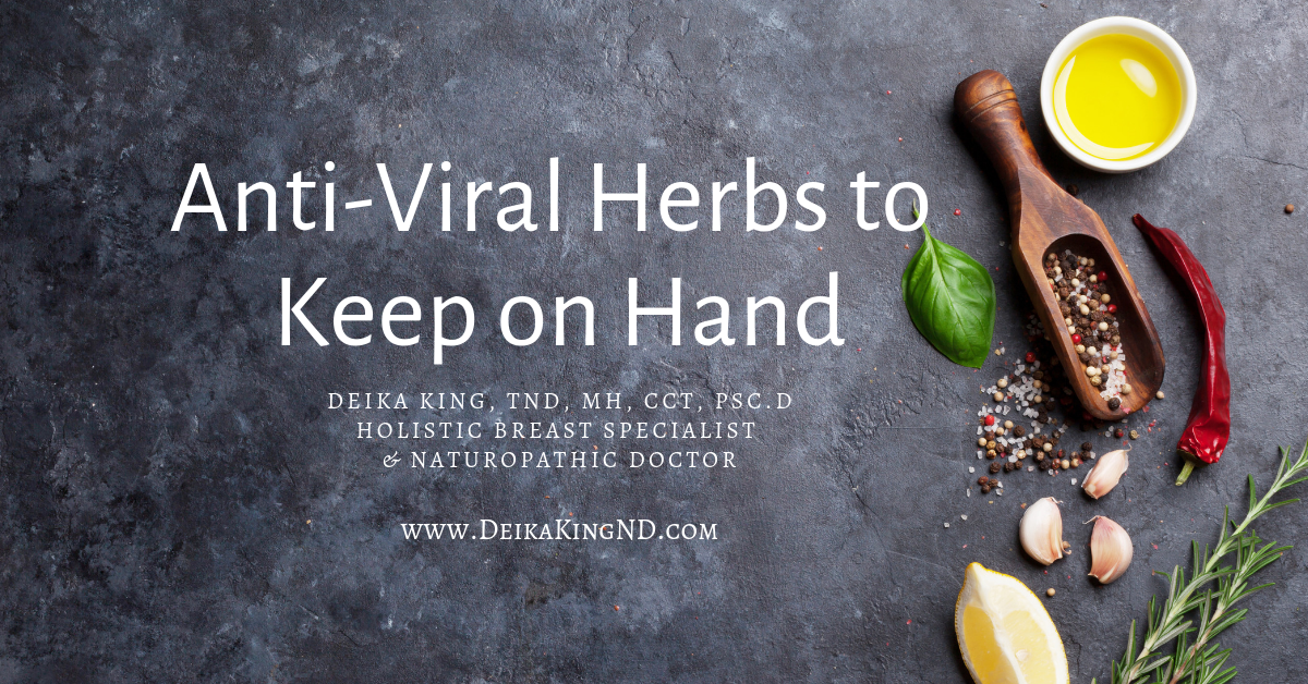 Antiviral Herbs to Keep on Hand