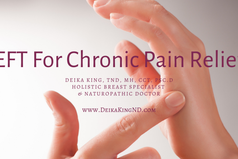 EFT for chronic pain relief